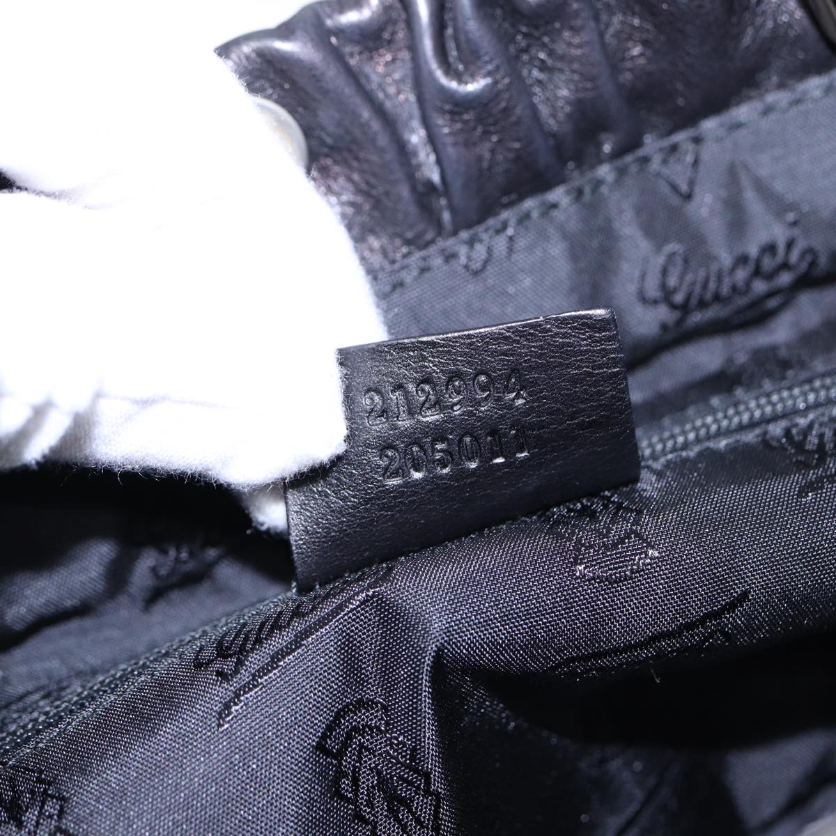 Gucci Black Leather Handbag ()