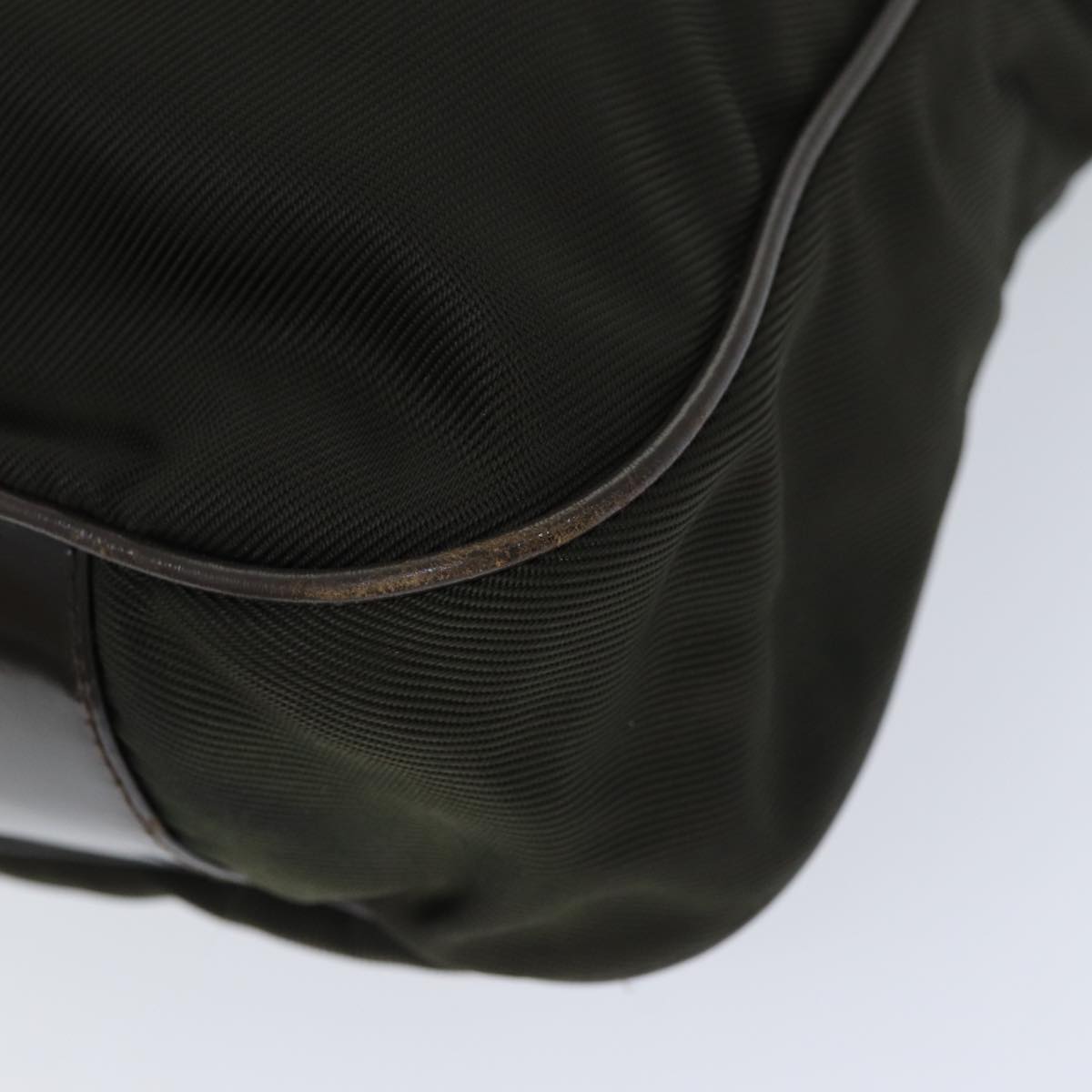 Gucci Bamboo Khaki Synthetic Handbag ()