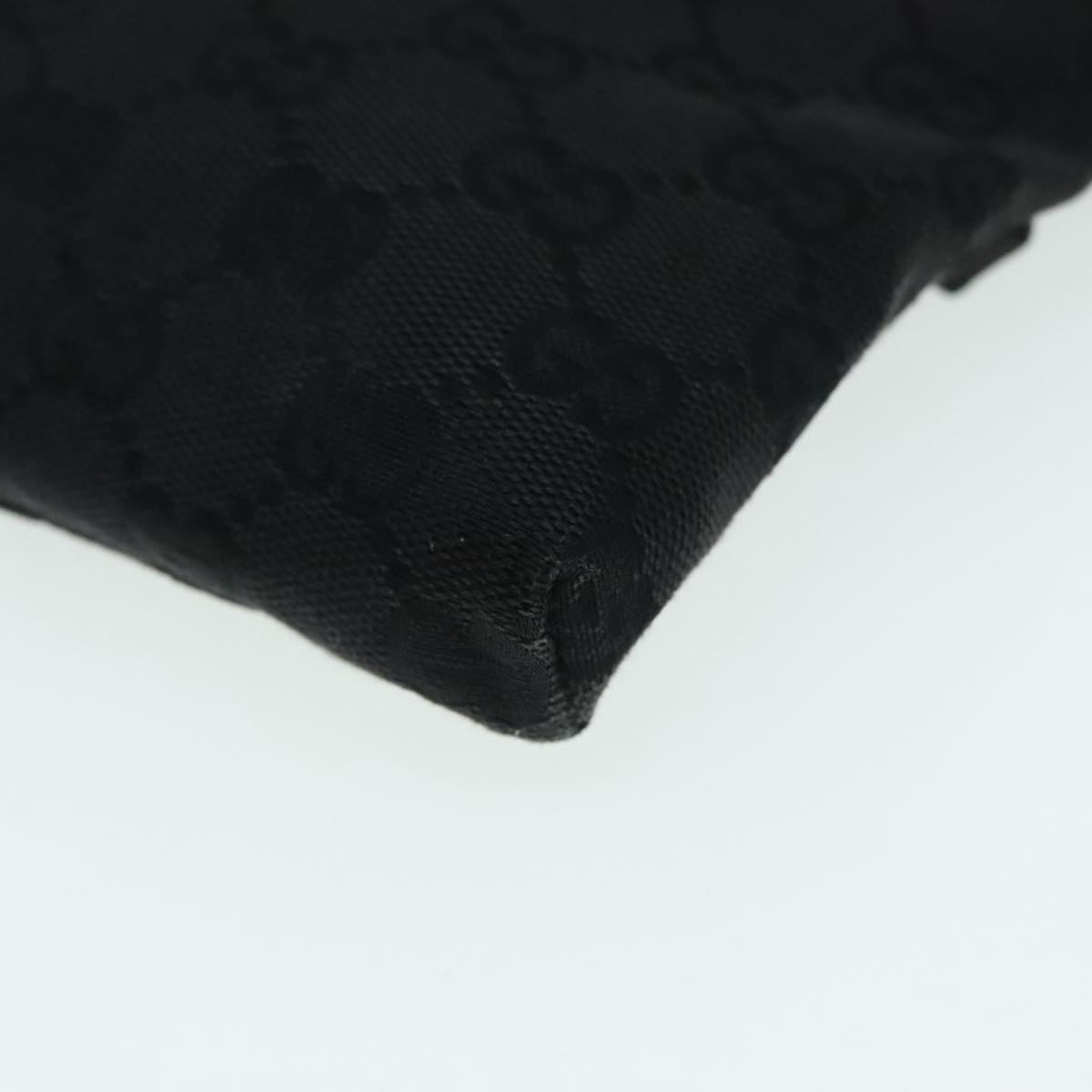 Gucci Black Canvas Shoulder Bag ()