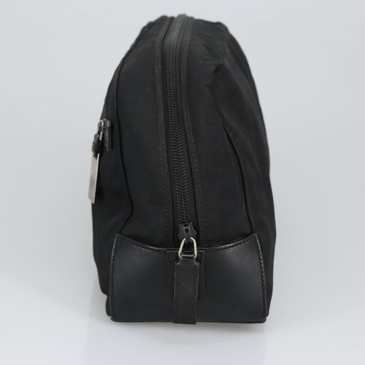 Gucci Black Canvas Clutch Bag ()