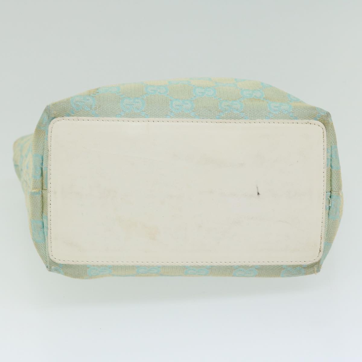 Gucci Gg Canvas Blue Canvas Handbag ()