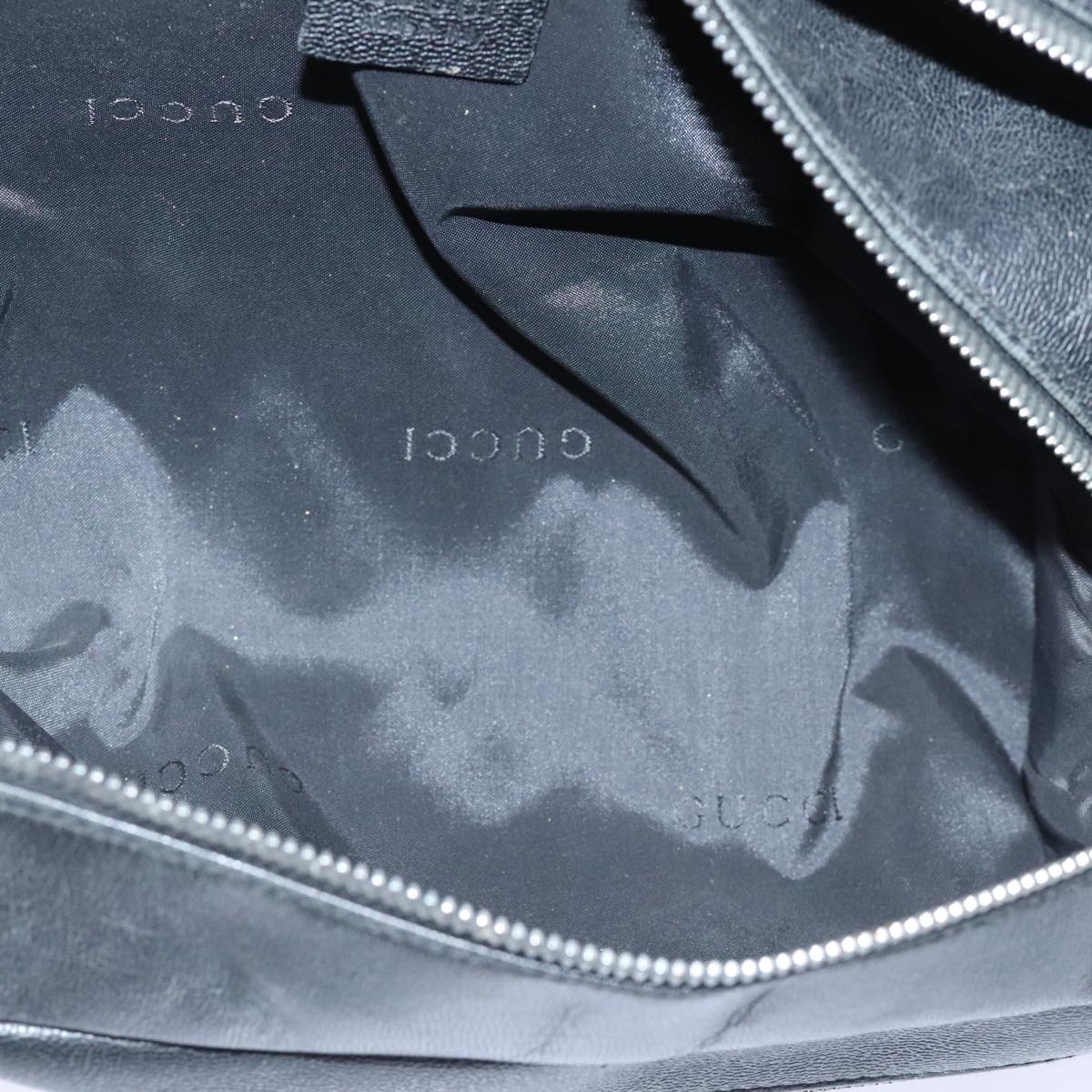 Gucci -- Black Leather Clutch Bag ()