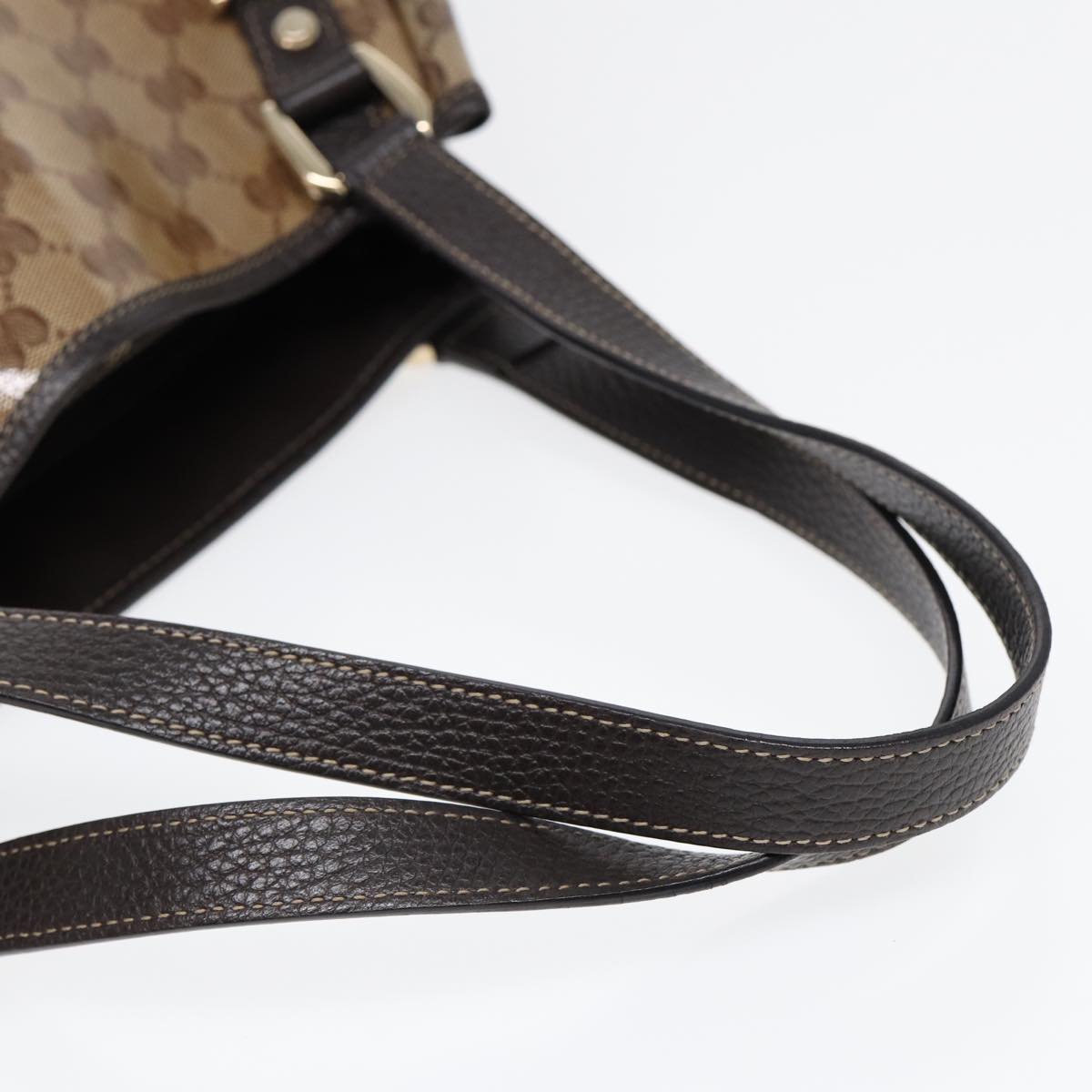 Gucci Abbey Beige Canvas Tote Bag ()