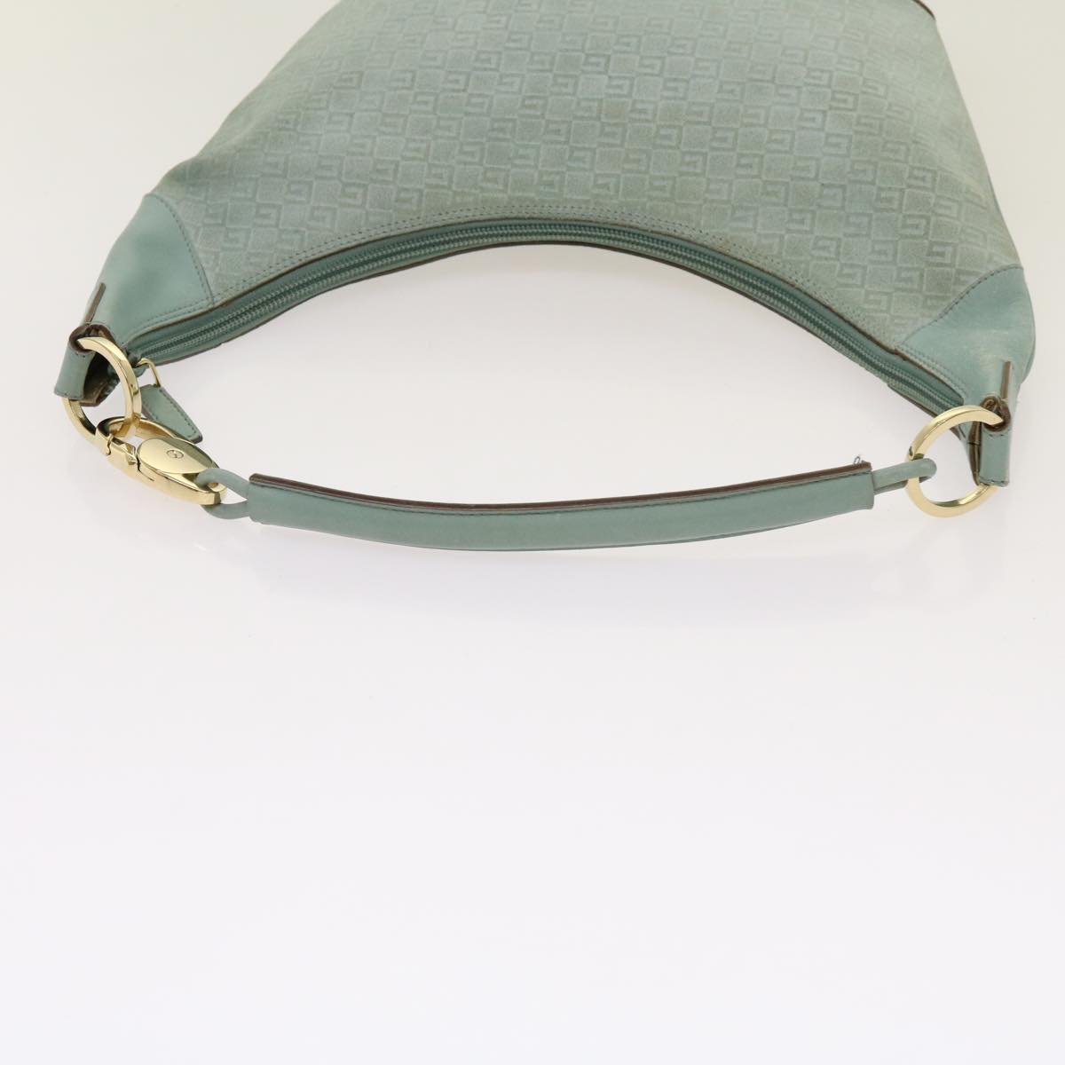 Gucci Hobo Blue Canvas Shoulder Bag ()
