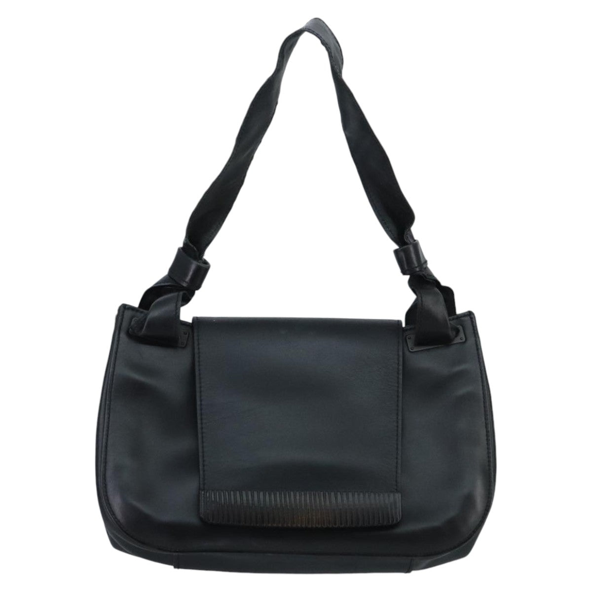 Gucci Black Leather Shoulder Bag ()