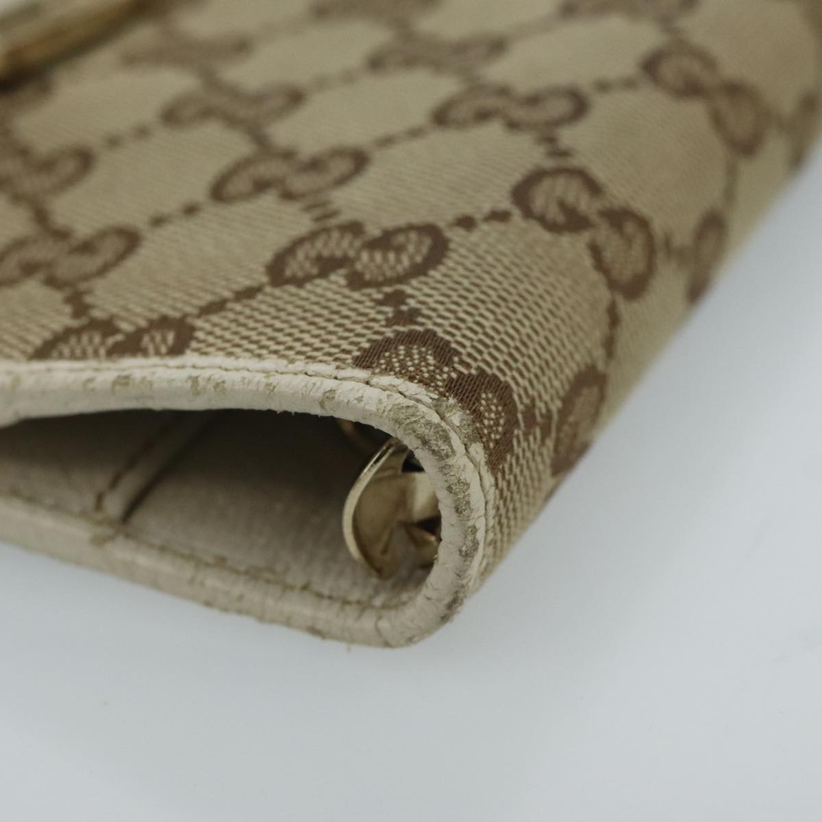 Gucci Couverture Agenda Beige Canvas Wallet  ()