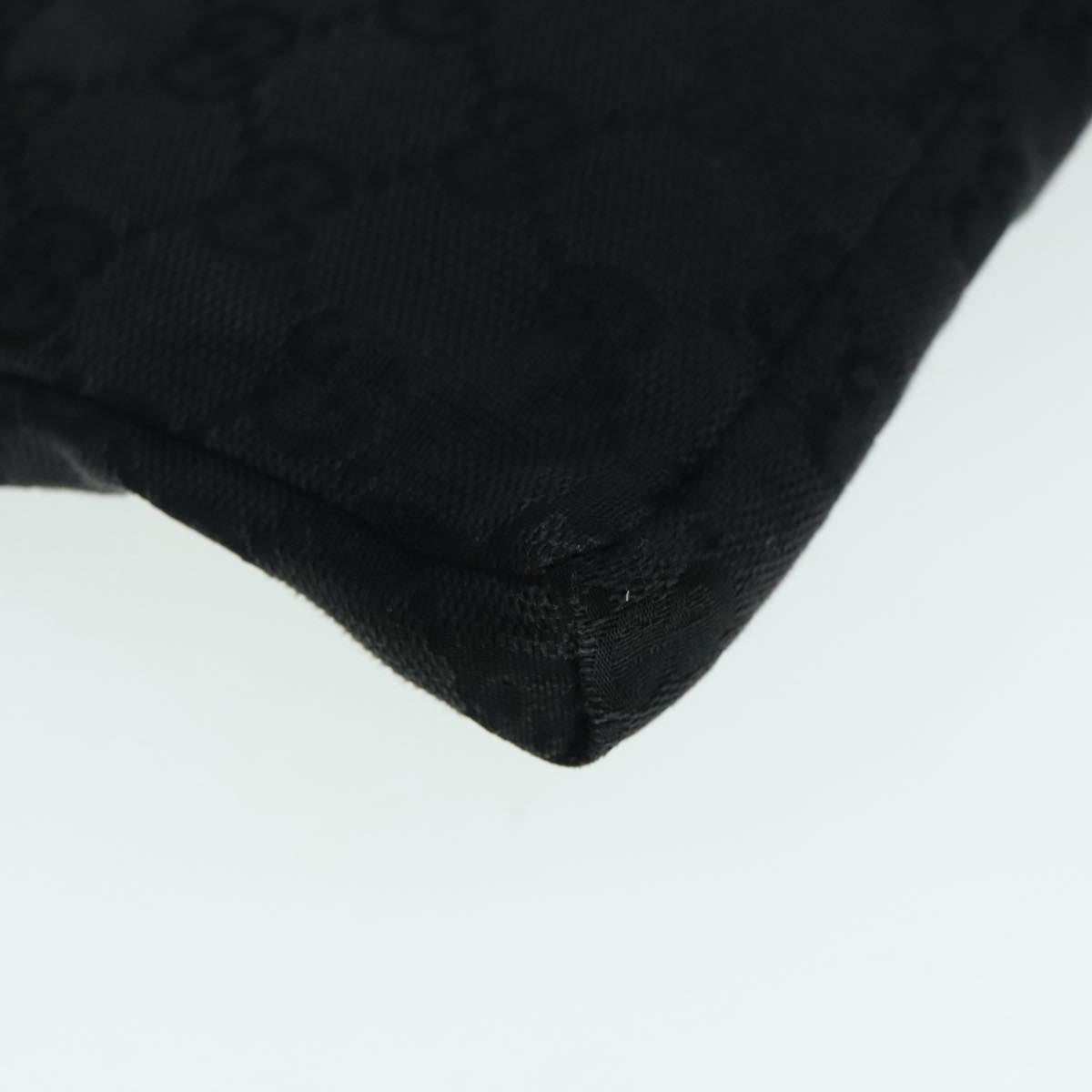 Gucci Black Canvas Shoulder Bag ()