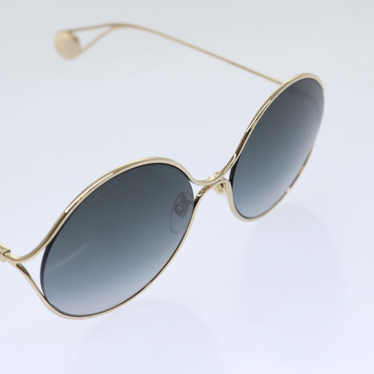 Gucci Gold Metal Glasses  ()