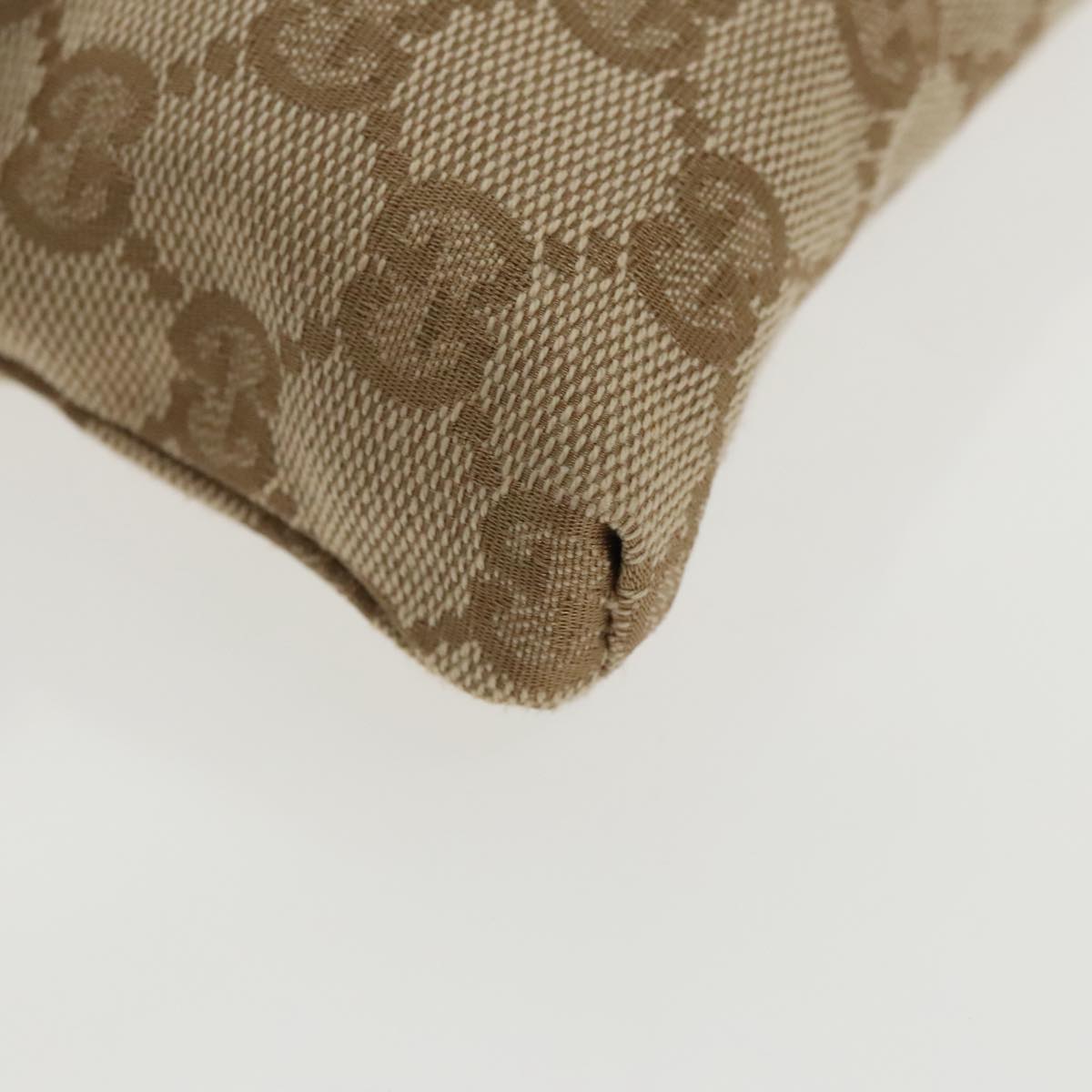 Gucci Beige Canvas Shoulder Bag ()