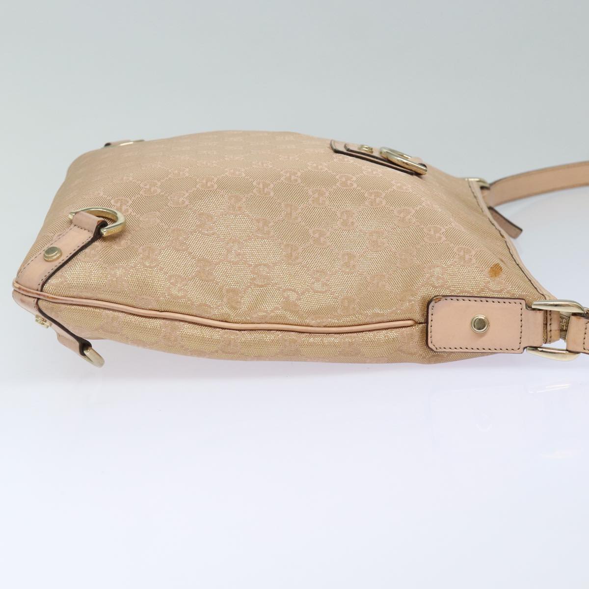 Gucci Gg Canvas Pink Canvas Shoulder Bag ()