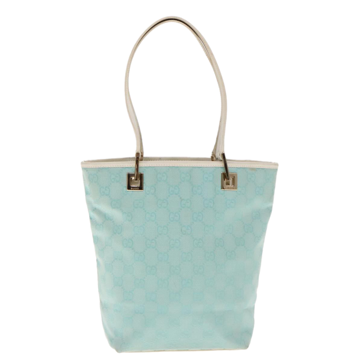 Gucci Blue Canvas Tote Bag ()