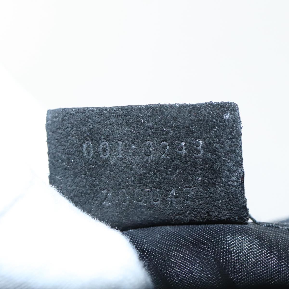 Gucci Bamboo Black Suede Shoulder Bag ()