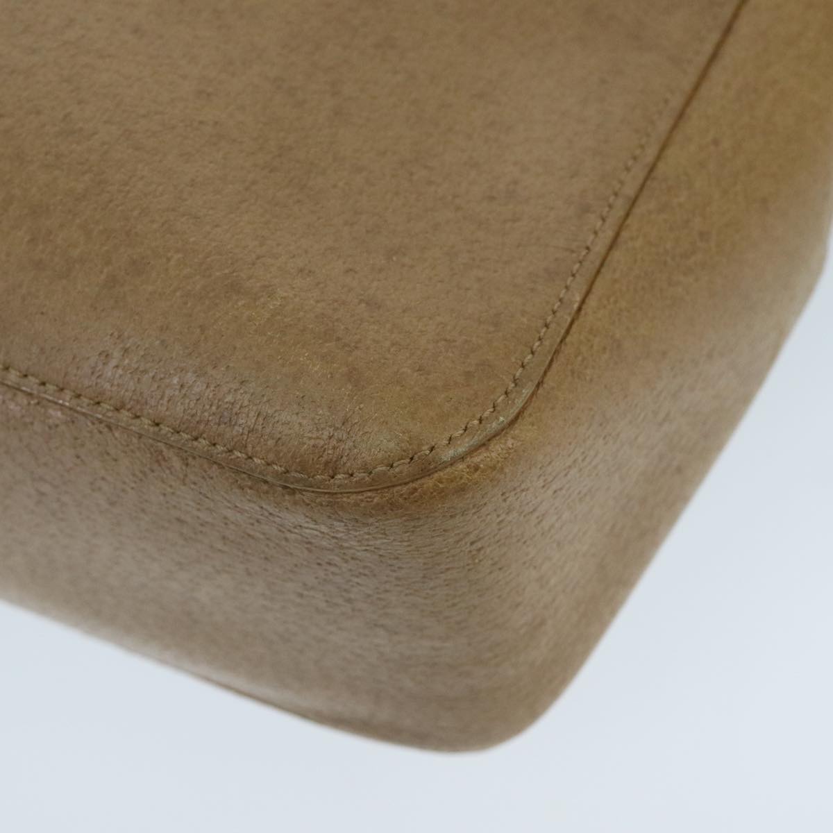 Gucci Bamboo Beige Leather Handbag ()