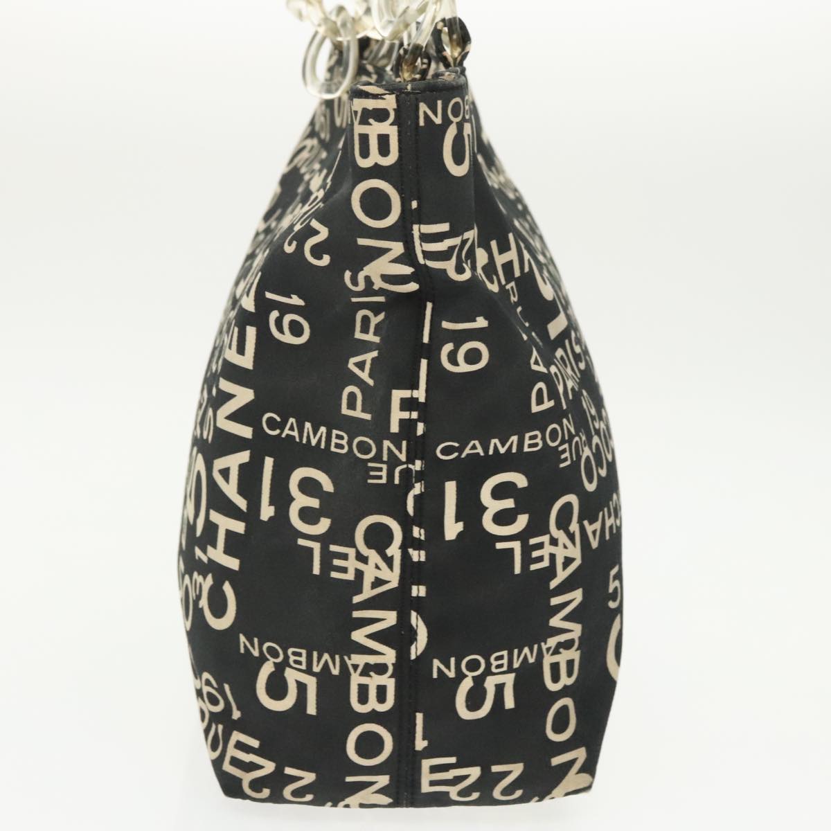 Chanel Black Canvas Tote Bag ()