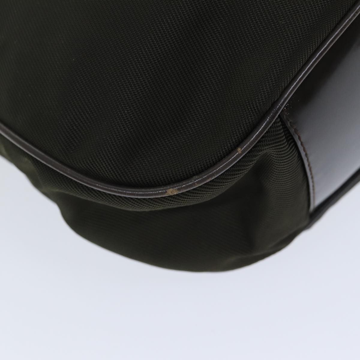 Gucci Bamboo Khaki Synthetic Handbag ()