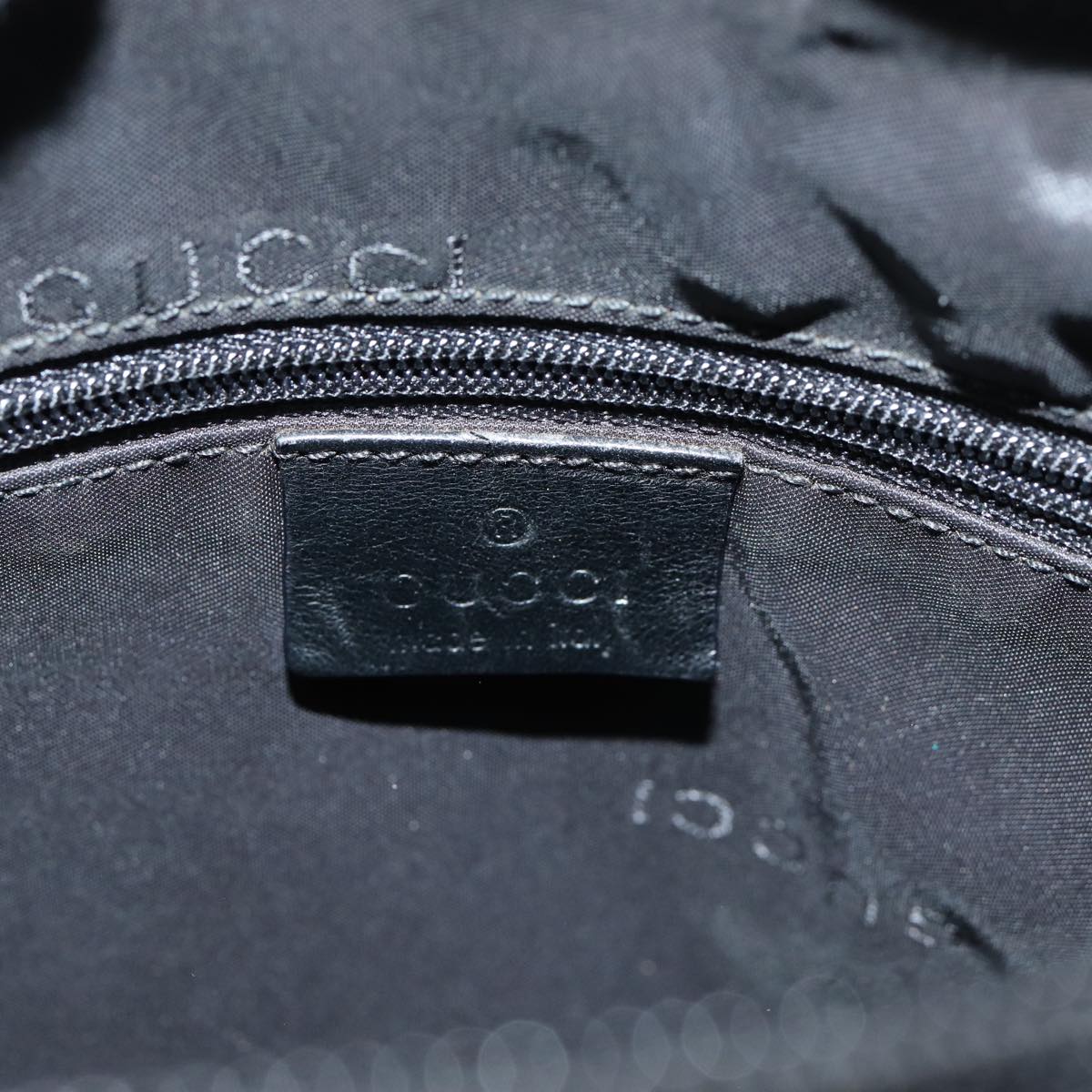 Gucci Bamboo Black Synthetic Handbag ()