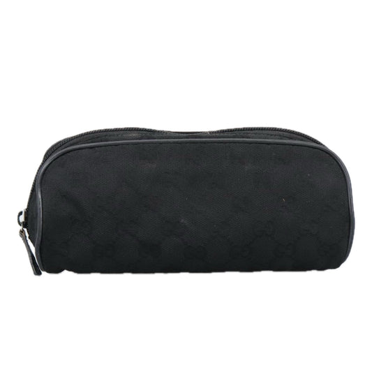 Gucci Black Canvas Clutch Bag ()