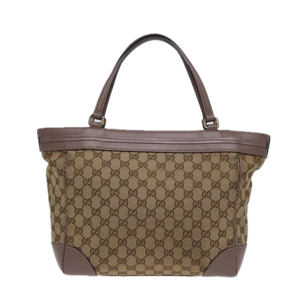 Gucci Mayfair Beige Canvas Tote Bag ()