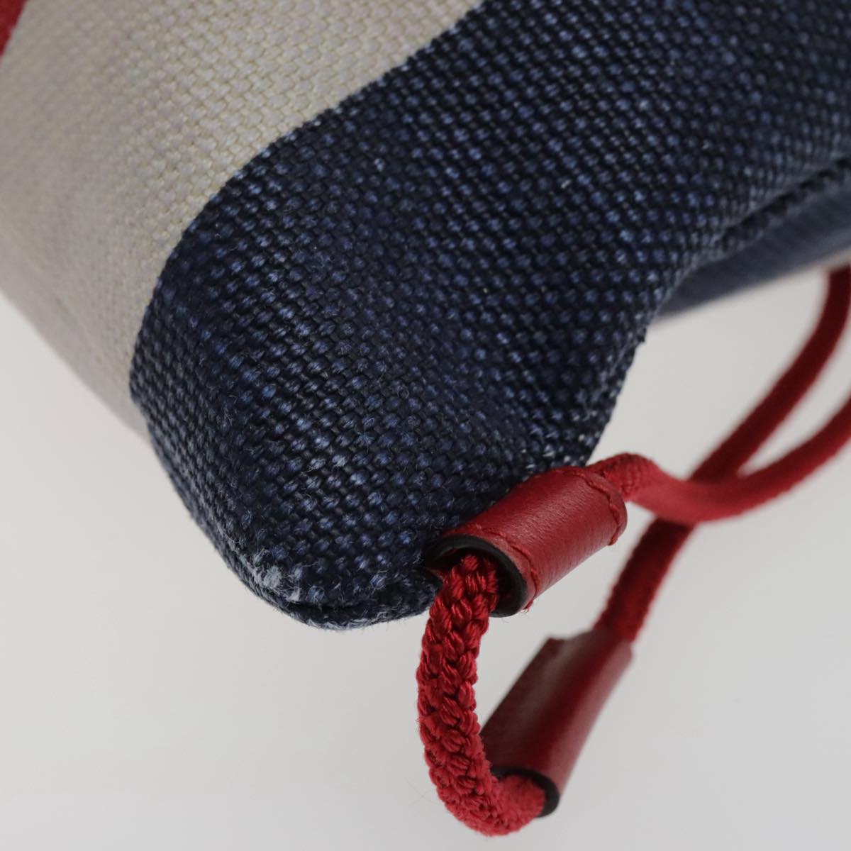 Gucci Blue Canvas Backpack Bag ()