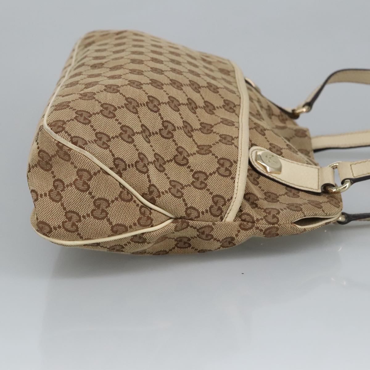 Gucci Beige Canvas Tote Bag ()