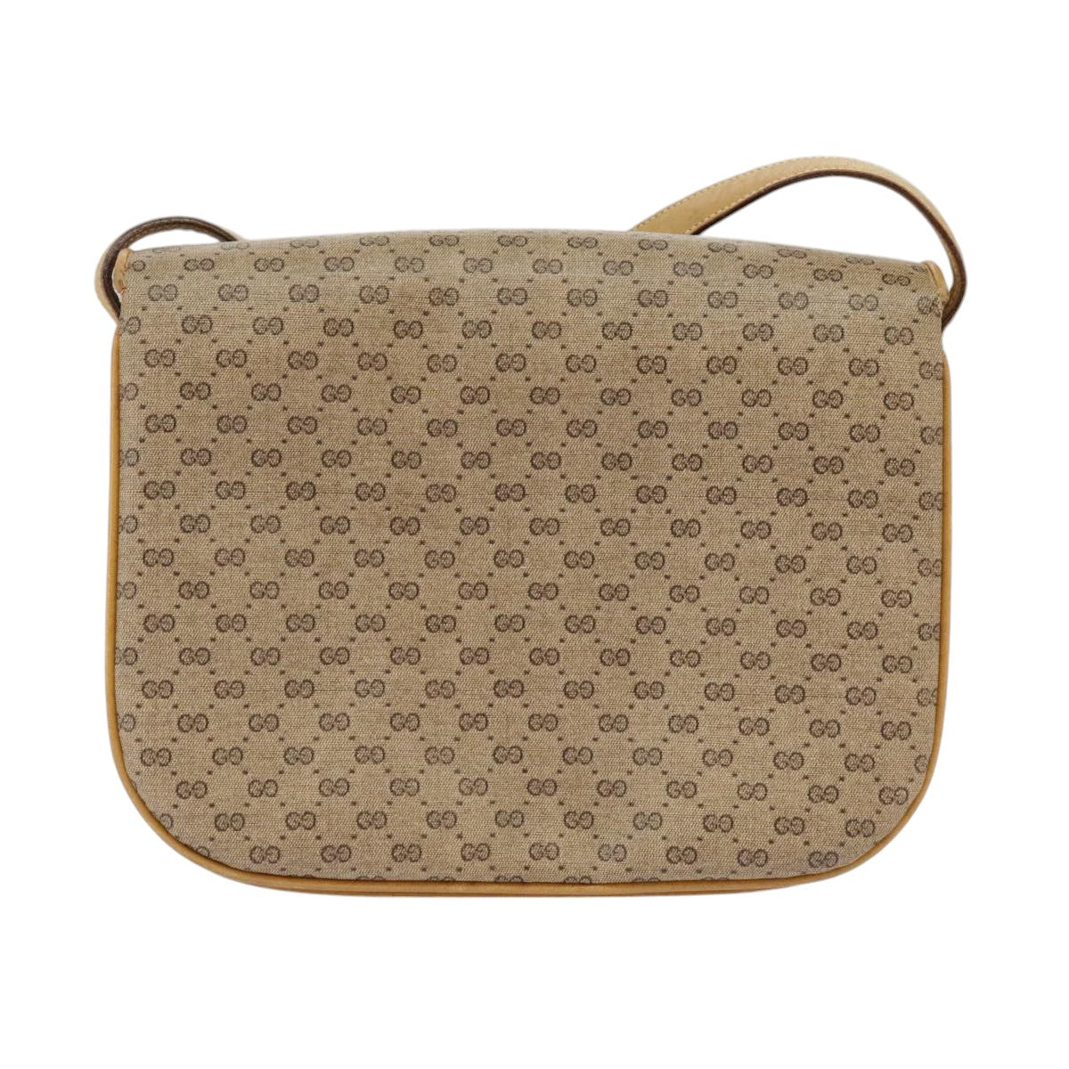 Gucci Micro Small Gg Canvas Beige Canvas Shoulder Bag ()