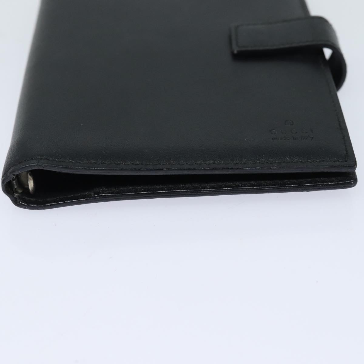 Gucci Couverture Agenda Black Leather Wallet  ()