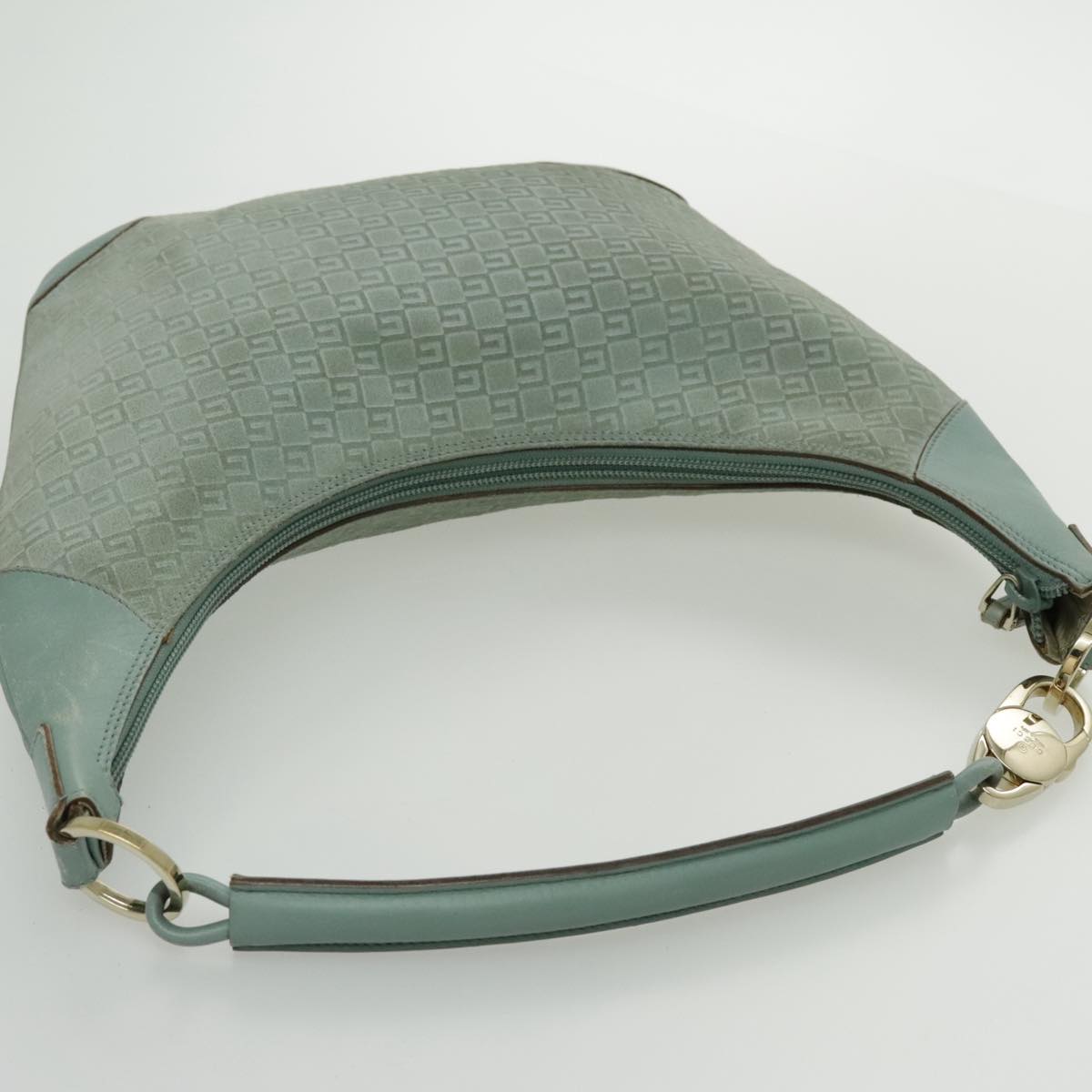 Gucci Hobo Blue Suede Shoulder Bag ()