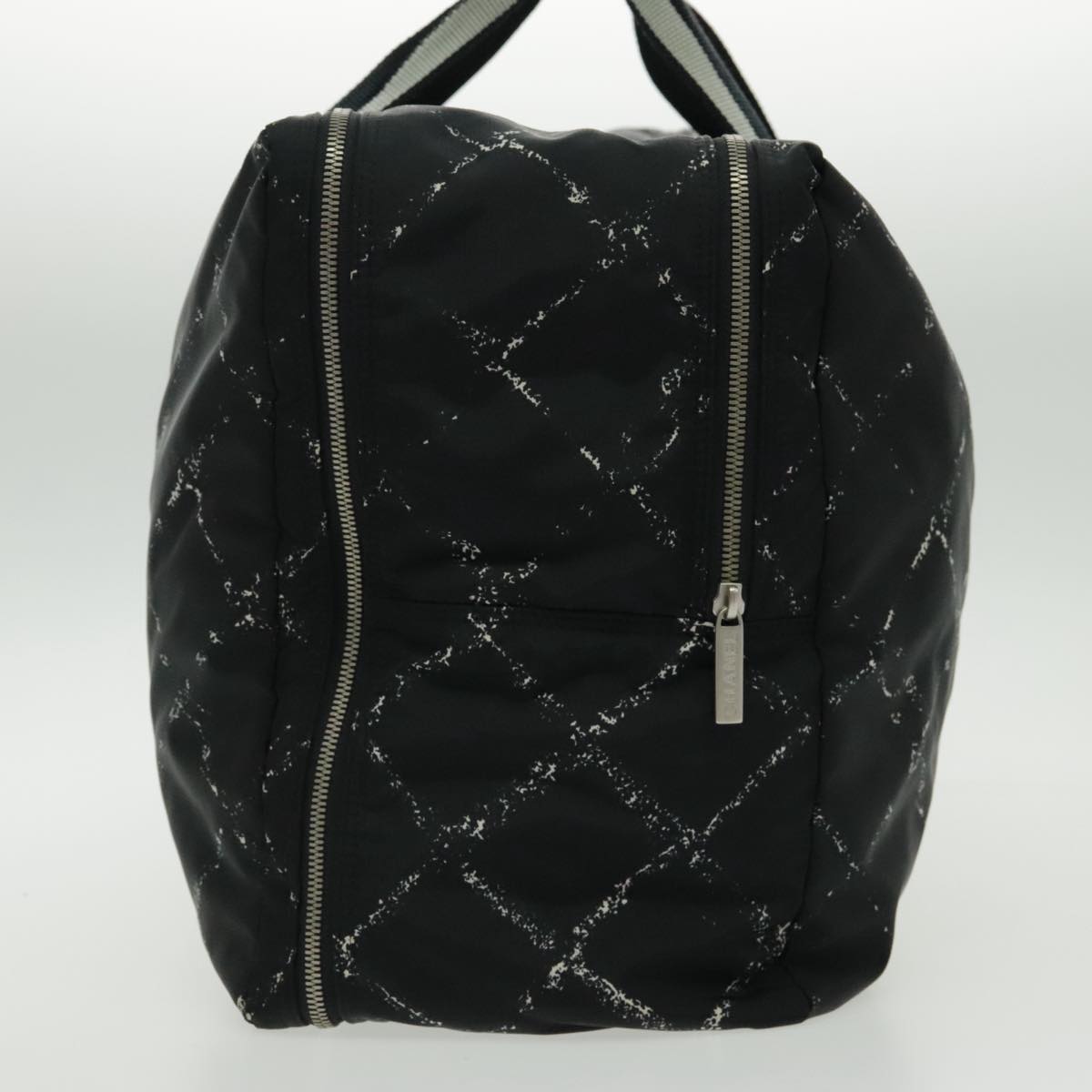 Chanel Black Synthetic Travel Bag ()