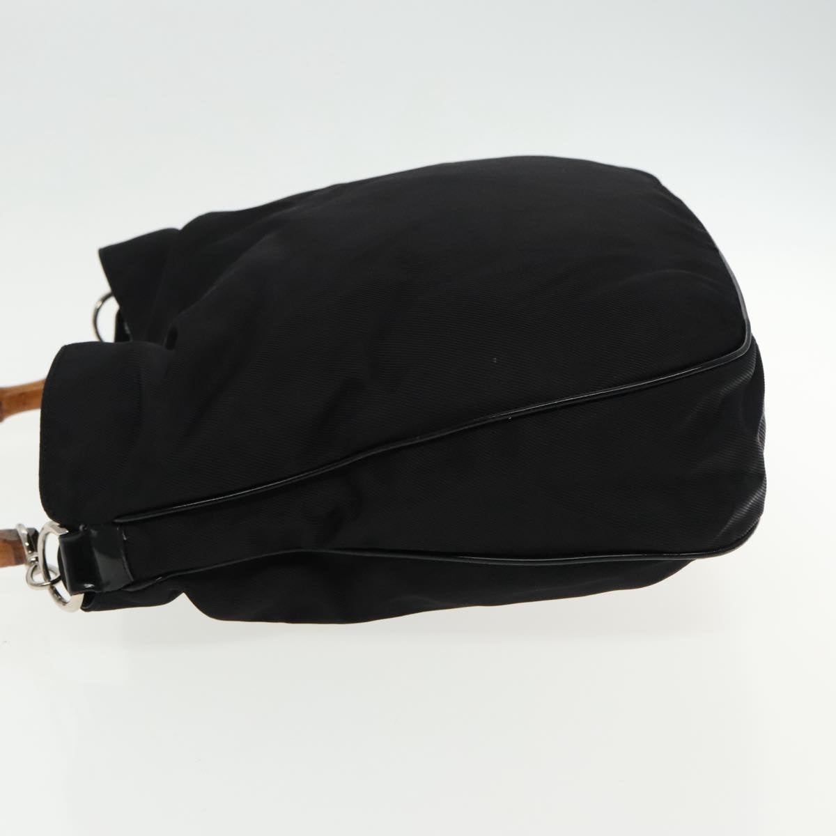 Gucci Bamboo Black Synthetic Handbag ()