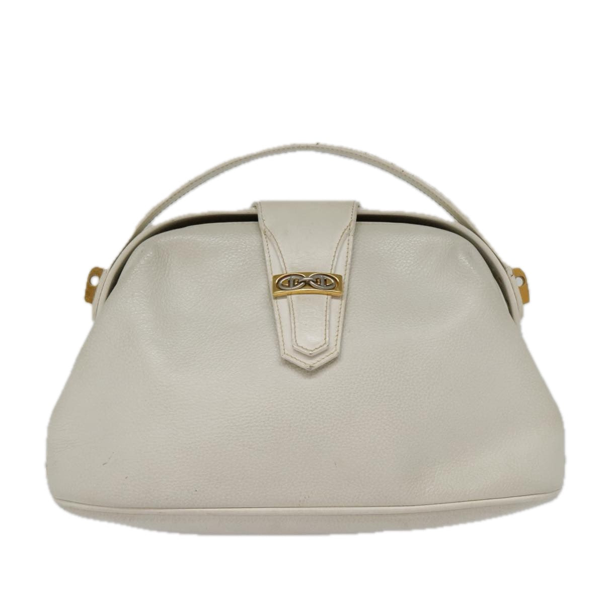 Gucci White Leather Shoulder Bag ()