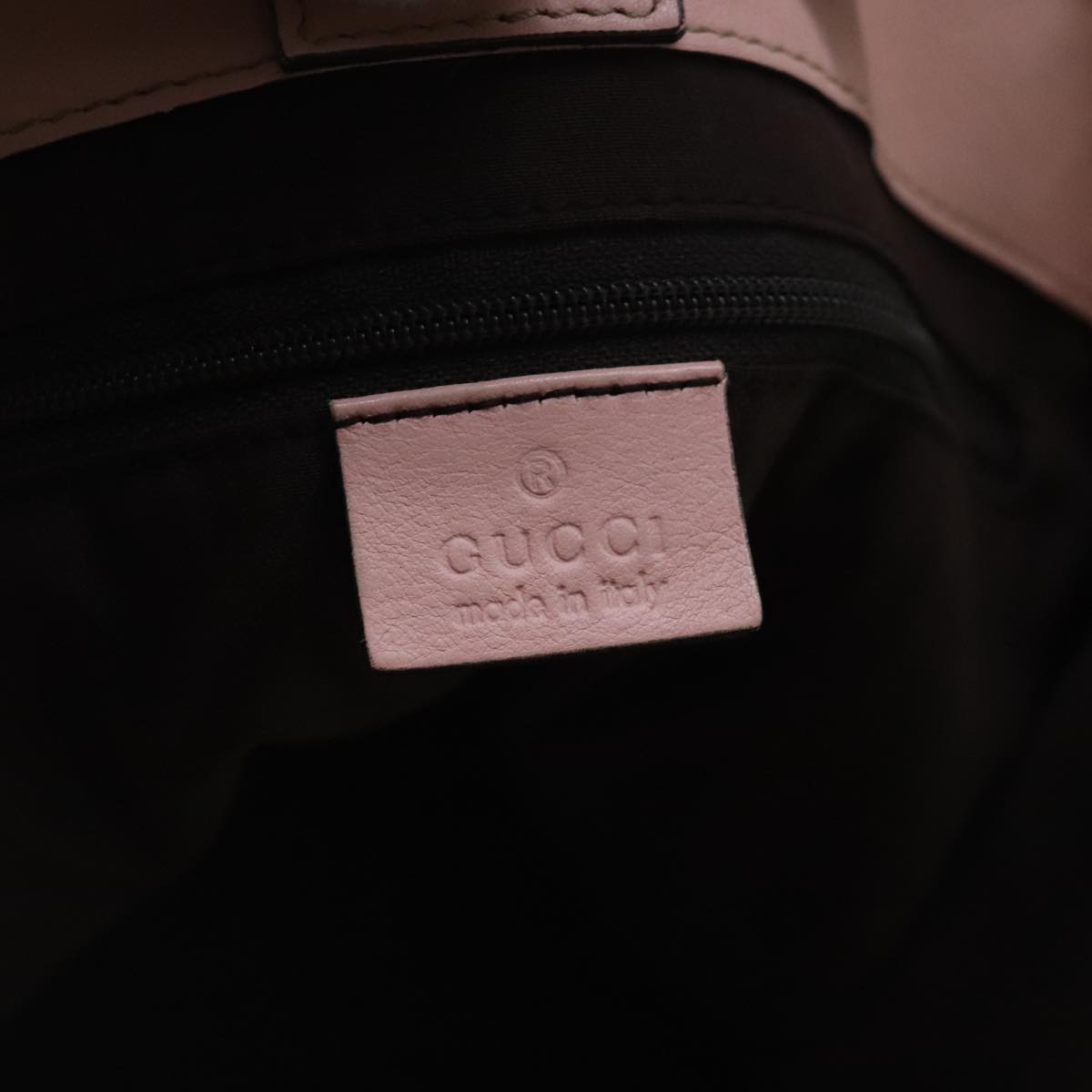 Gucci D-Ring Beige Canvas Tote Bag ()