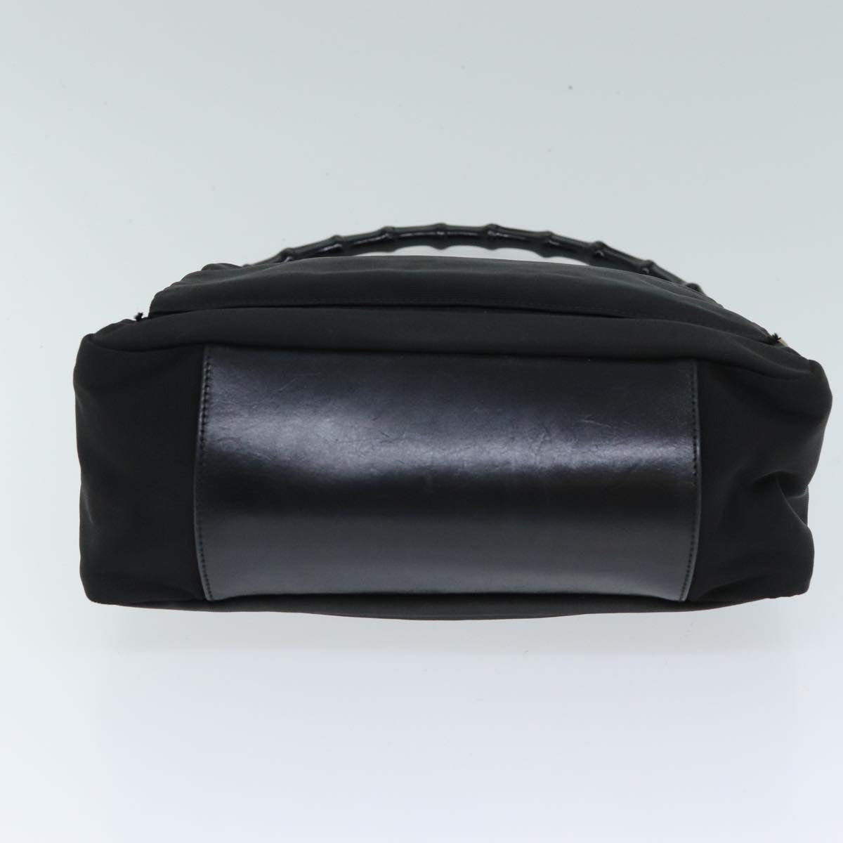 Gucci Bamboo Black Synthetic Handbag ()