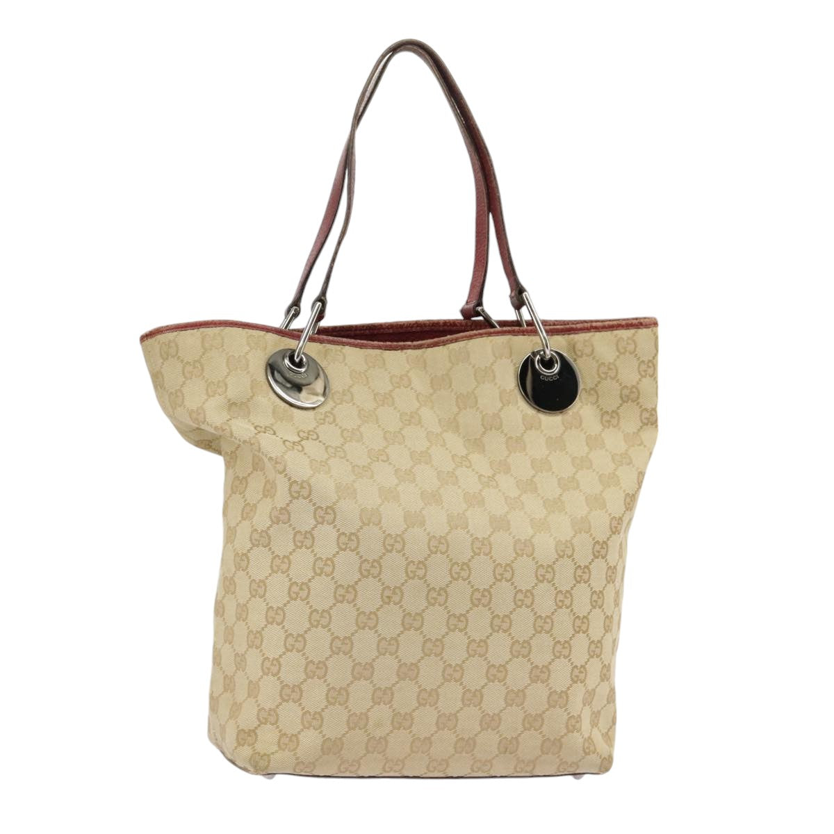 Gucci Beige Canvas Tote Bag ()