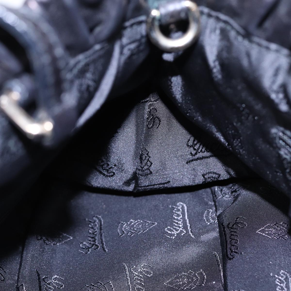 Gucci Black Leather Handbag ()