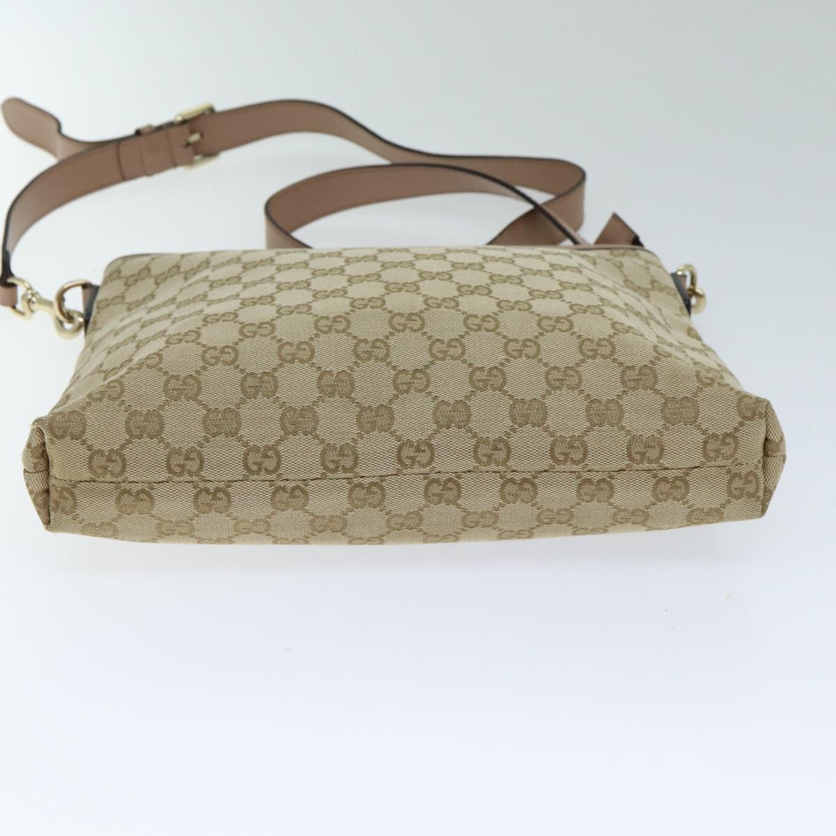 Gucci Gg Supreme Beige Canvas Shoulder Bag ()