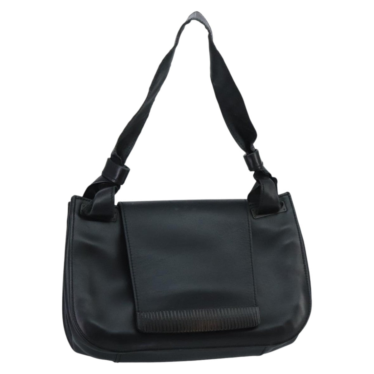 Gucci Black Leather Shoulder Bag ()