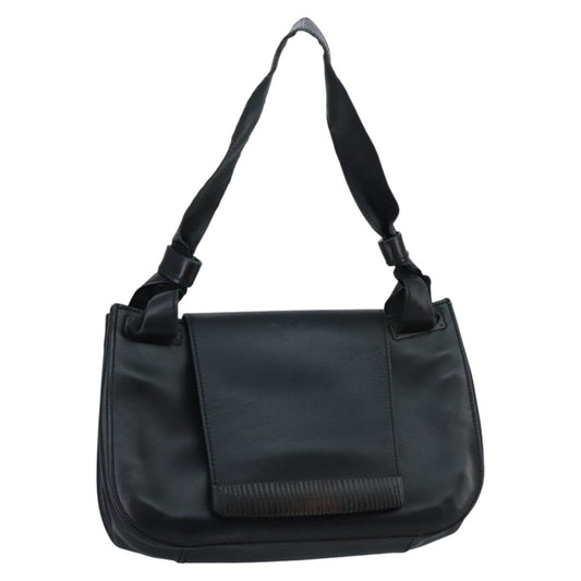 Gucci Black Leather Shoulder Bag ()