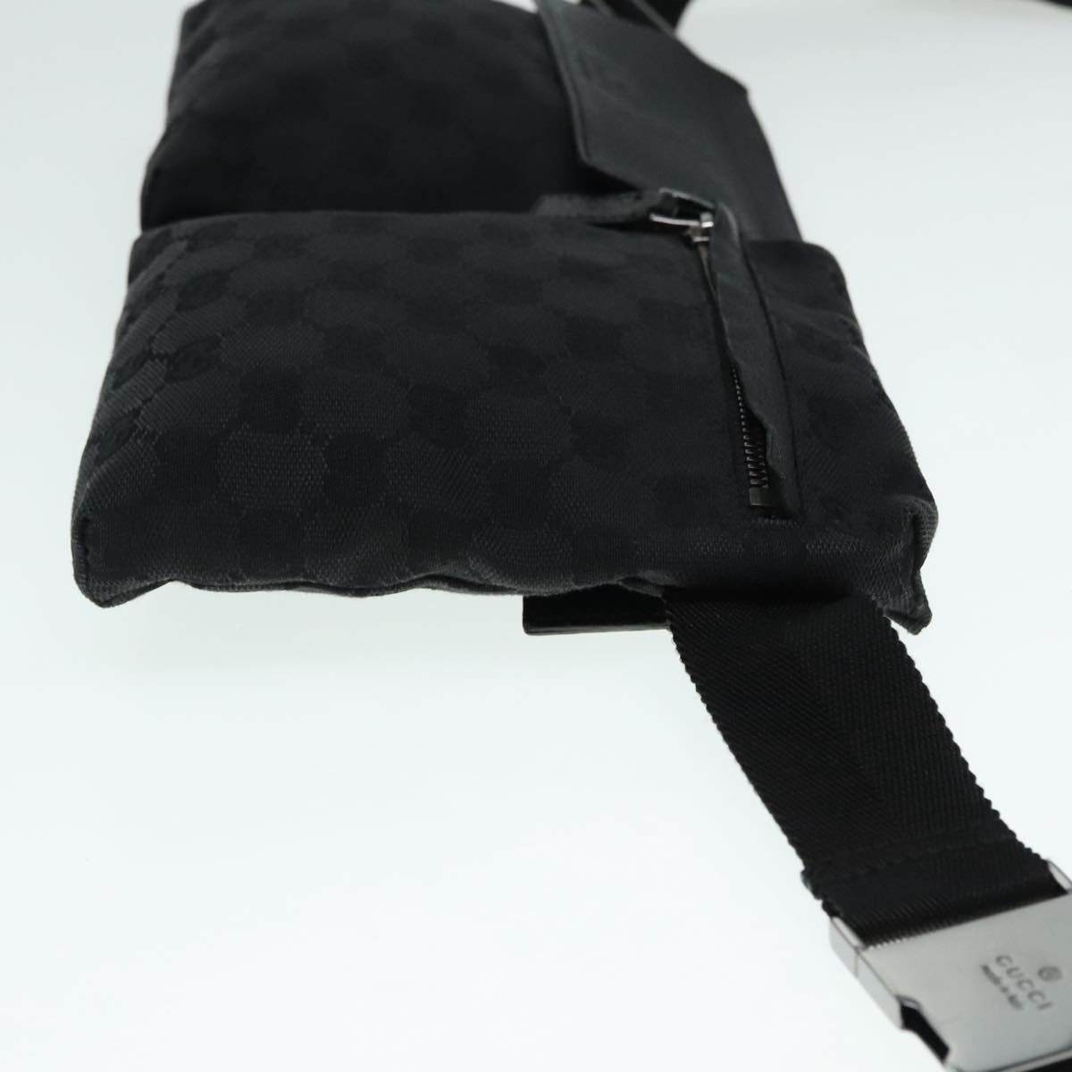 Gucci Black Canvas Shoulder Bag ()