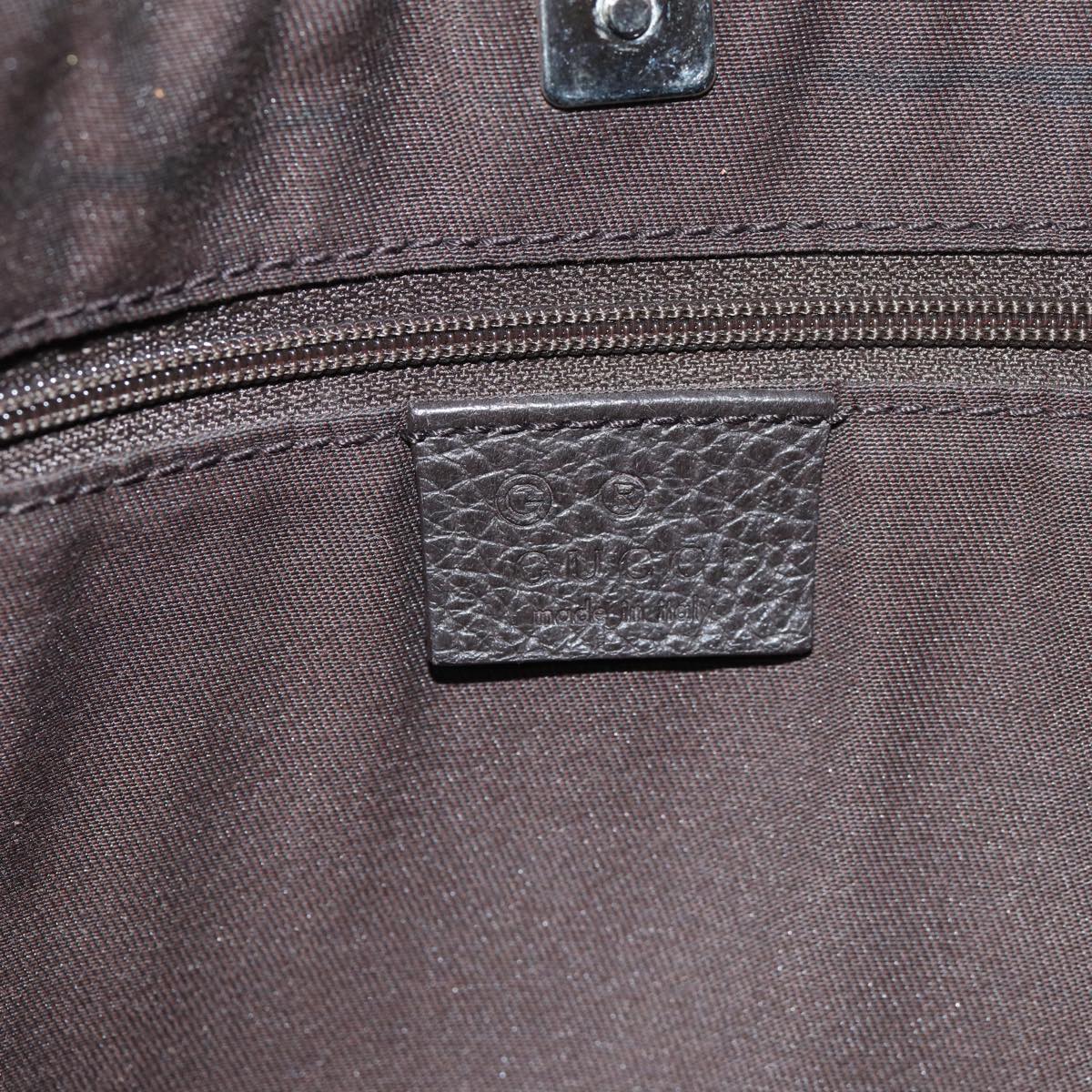 Gucci Abbey Brown Canvas Tote Bag ()