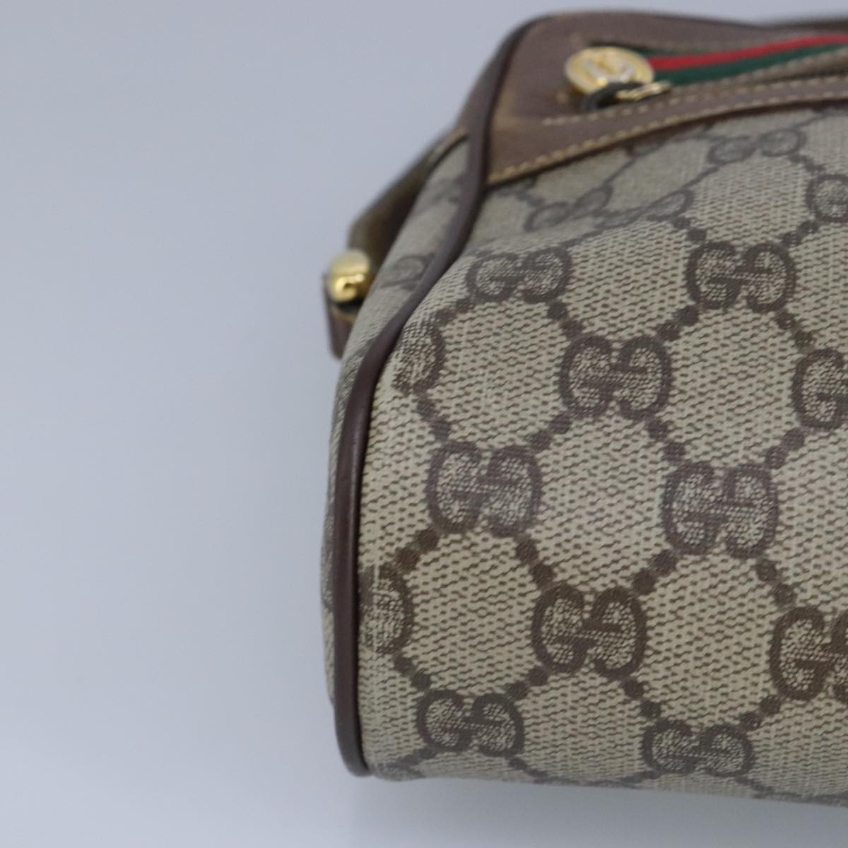 Gucci Beige Canvas Shoulder Bag ()