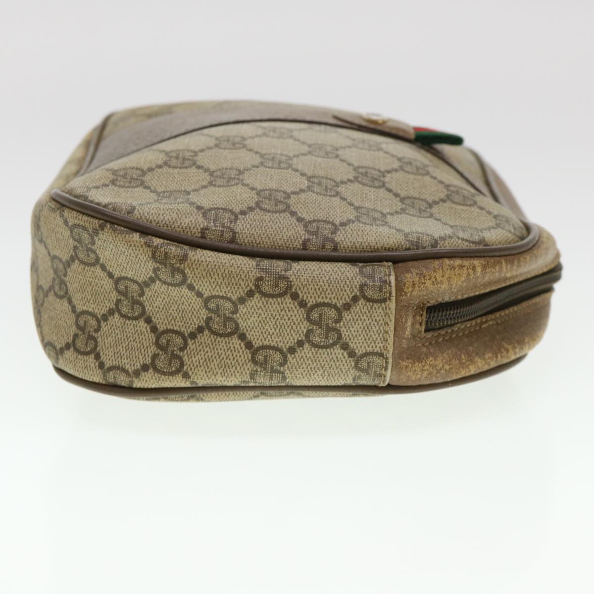 Gucci Beige Canvas Clutch Bag ()