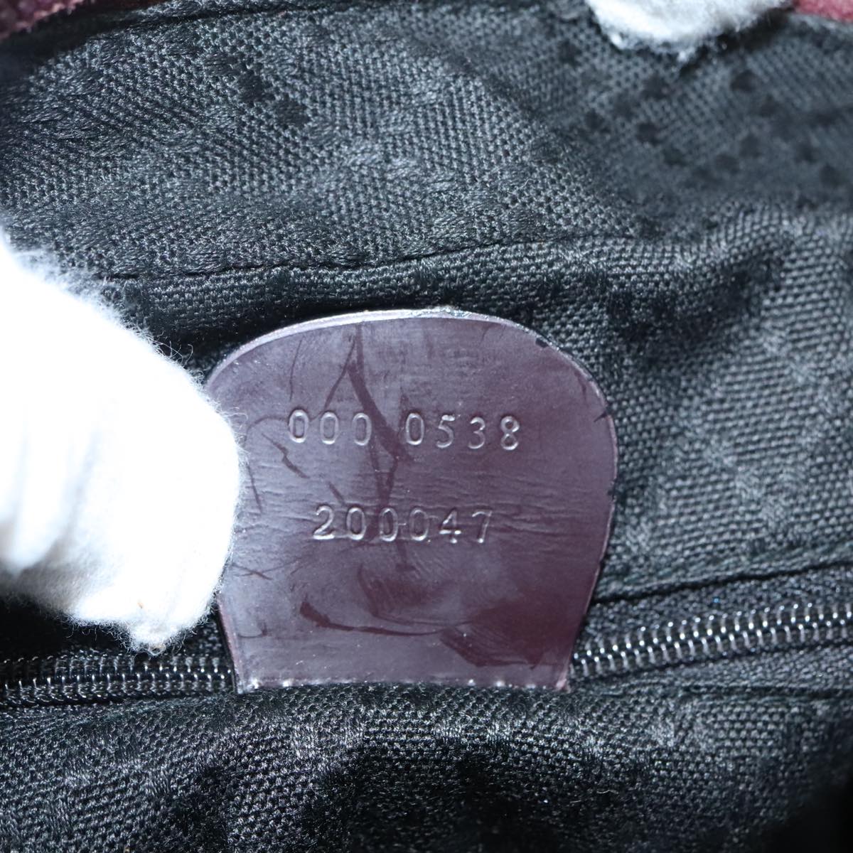 Gucci Bamboo Brown Synthetic Handbag ()