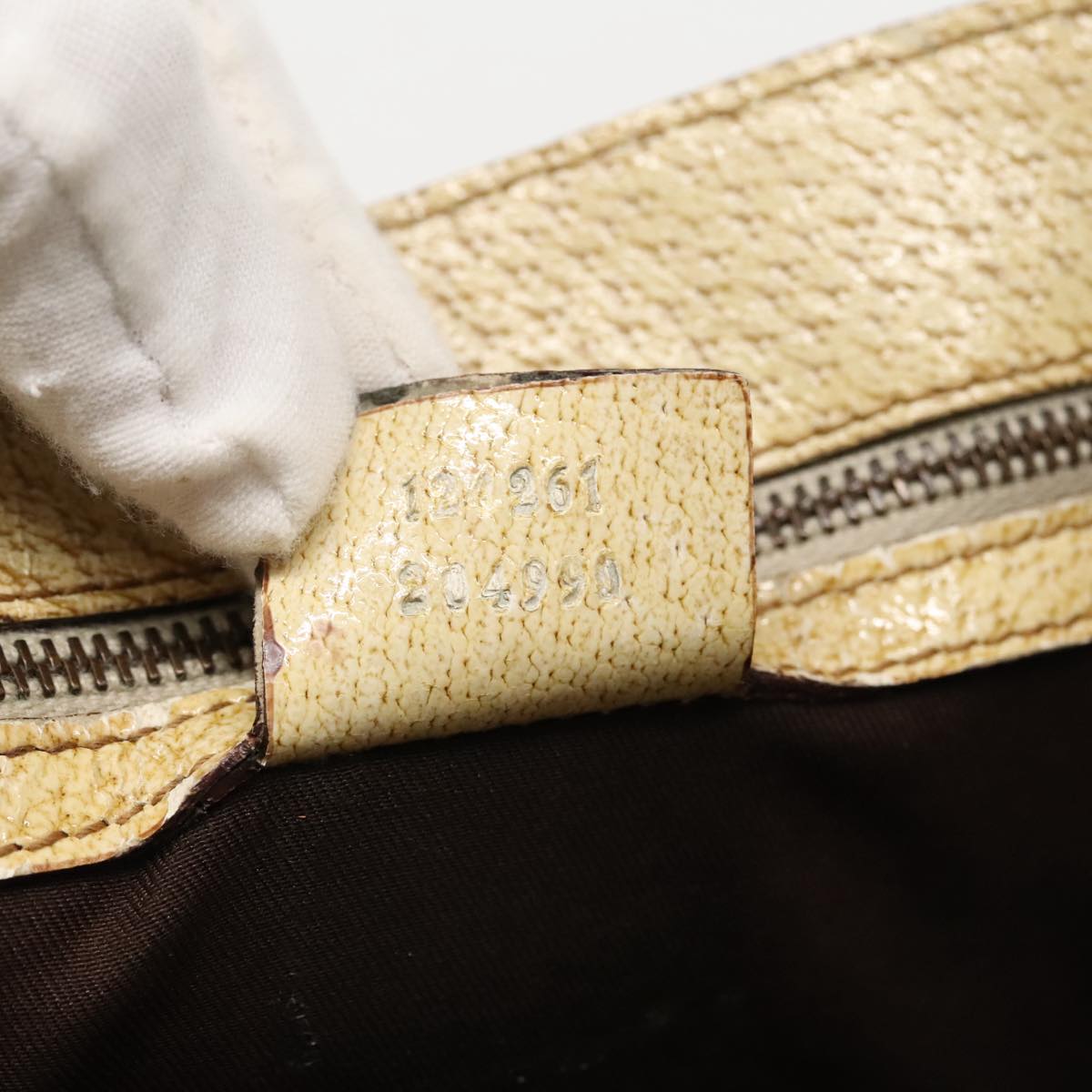 Gucci Beige Canvas Tote Bag ()