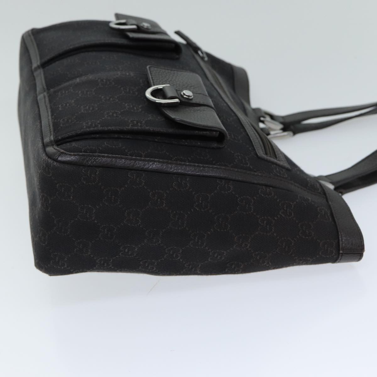 Gucci Abbey Brown Canvas Tote Bag ()