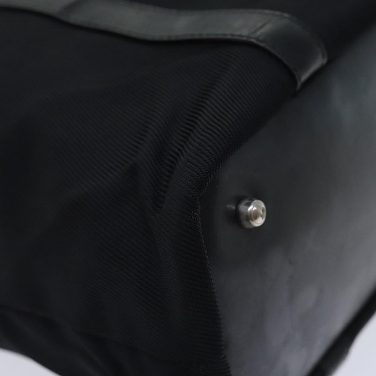 Gucci Bamboo Black Leather Handbag ()