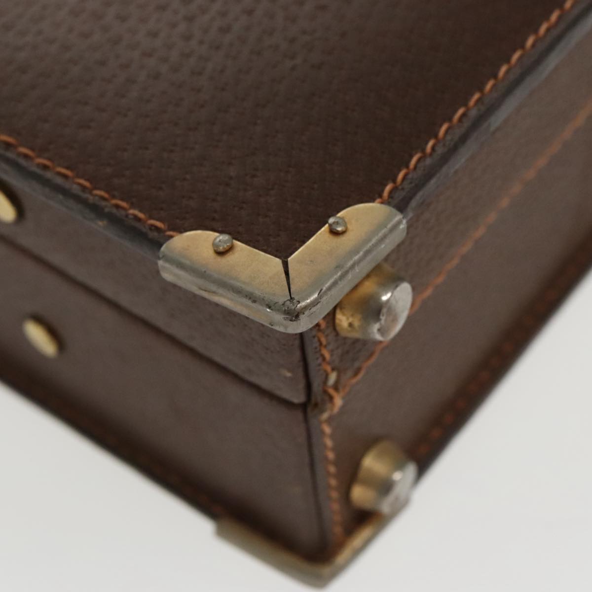 Gucci Brown Leather Travel Bag ()