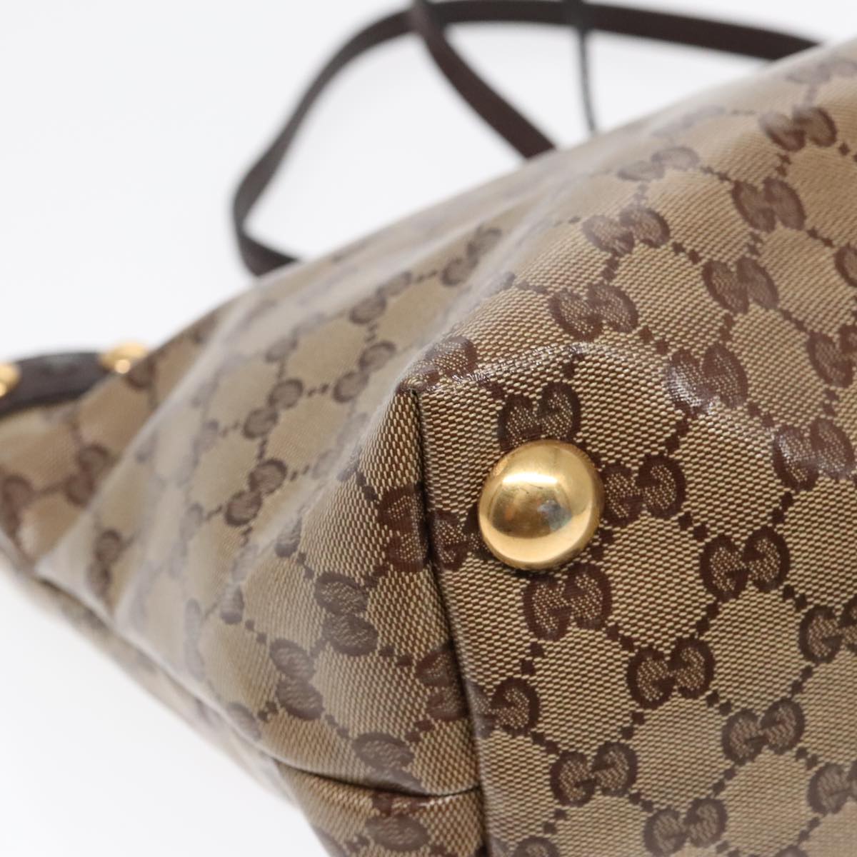 Gucci Babouska Beige Canvas Tote Bag ()