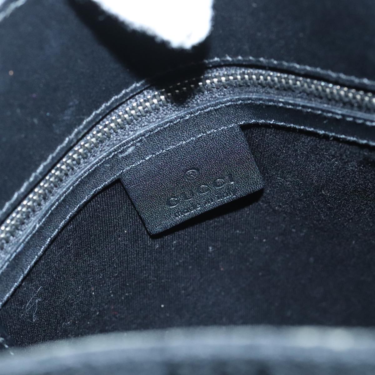 Gucci Black Canvas Tote Bag ()