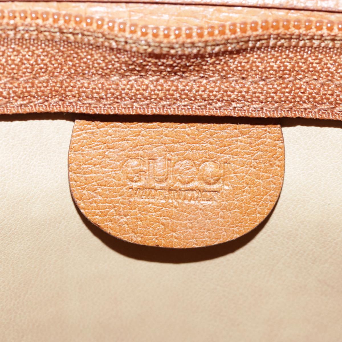 Gucci Beige Canvas Clutch Bag ()