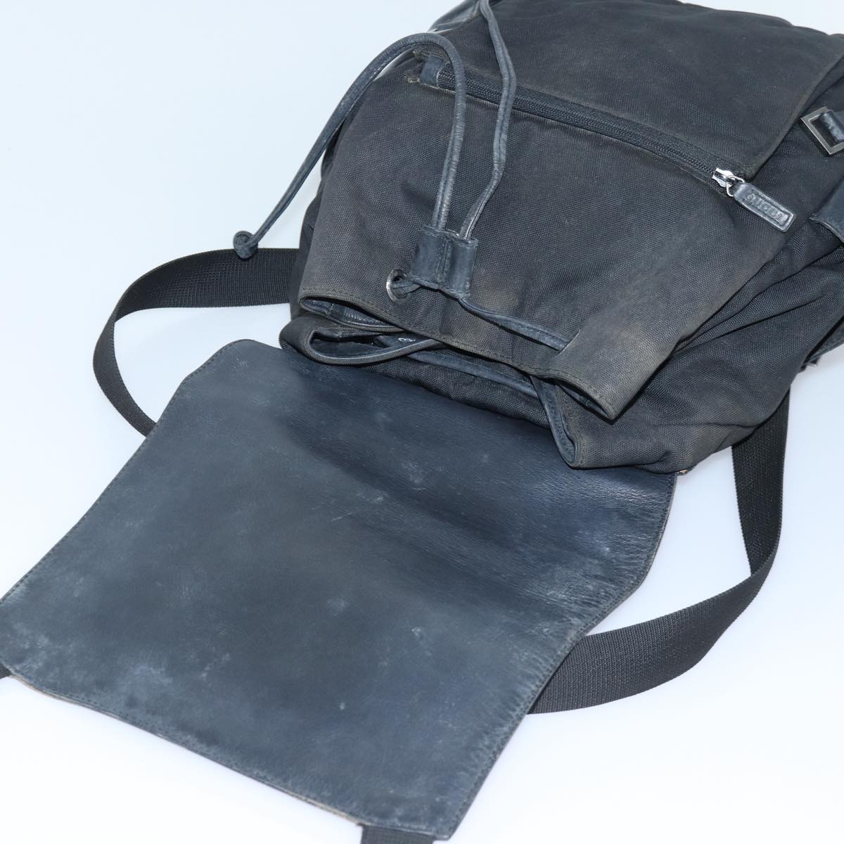 Gucci Black Synthetic Backpack Bag ()